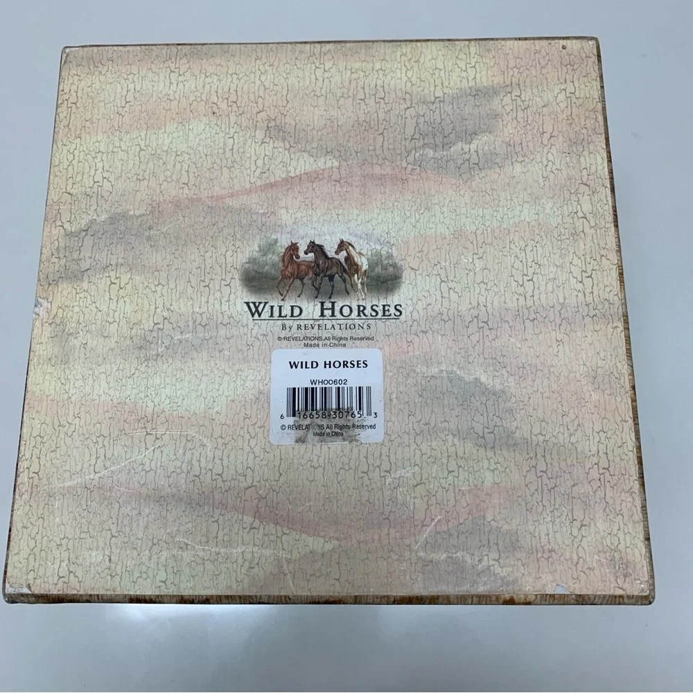 Wild Horses Jewelry Trinket Decorative Storage Box Set - Picture 6 of 14